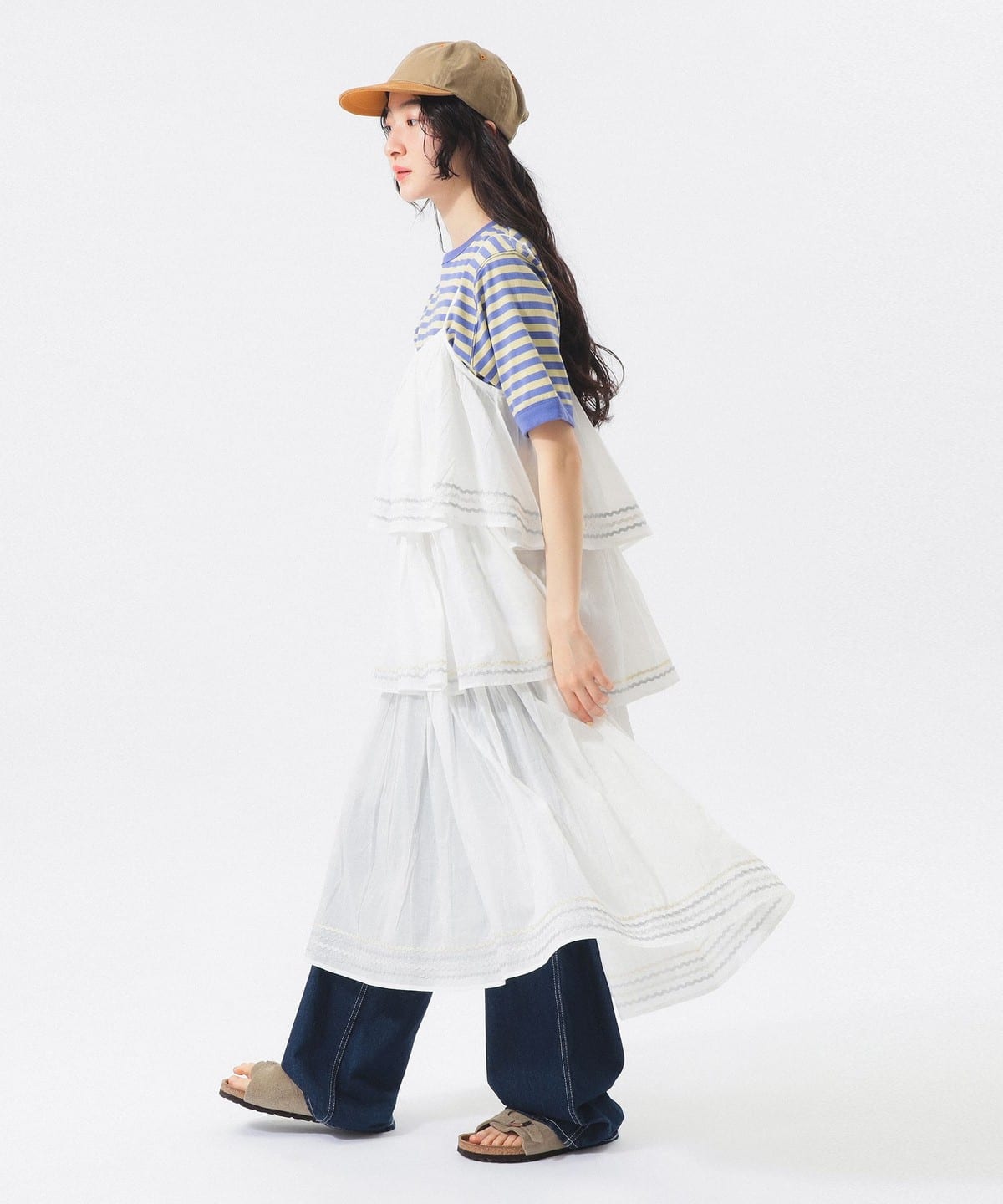ぴよみ BEAMS BOY（ビームス ボーイ）【別注】trepied / キャミ ワンピース