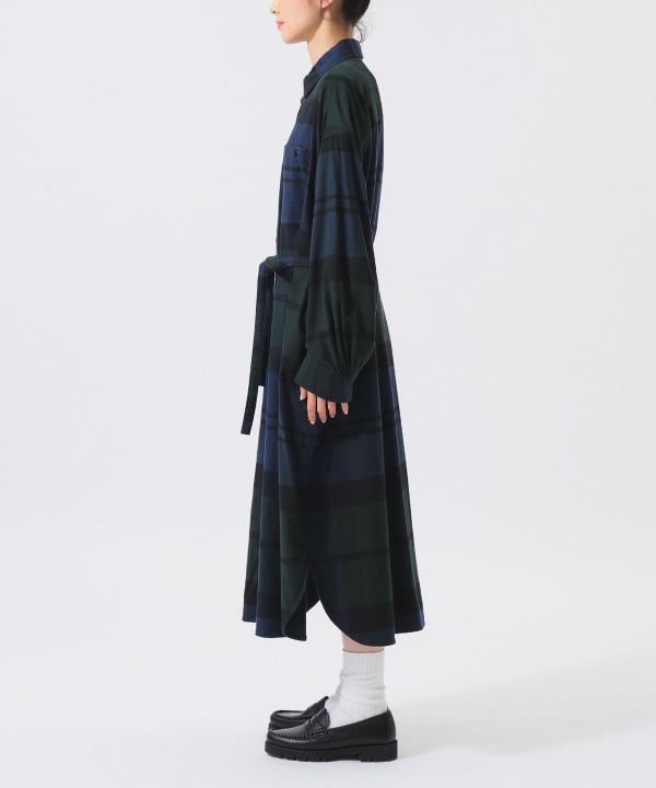 Big check dress