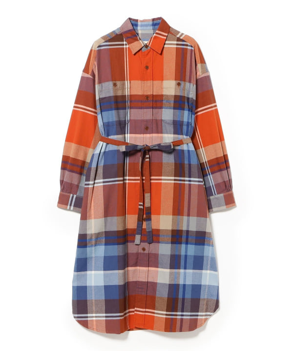 Big check dress