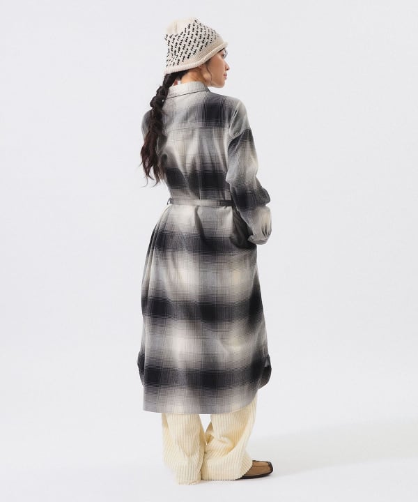 Big Check Dress Model: H161 B76 W60 H82 Size: 1
