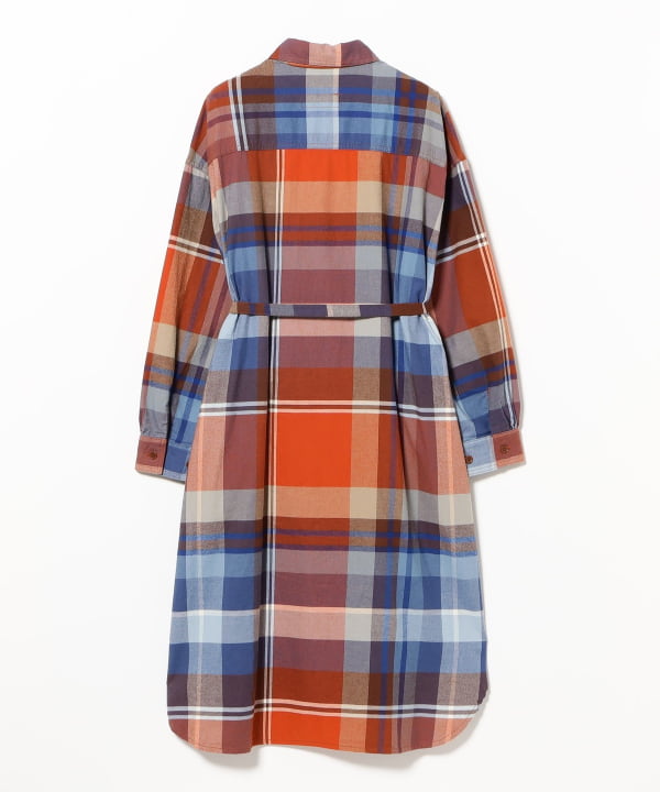 Big check dress