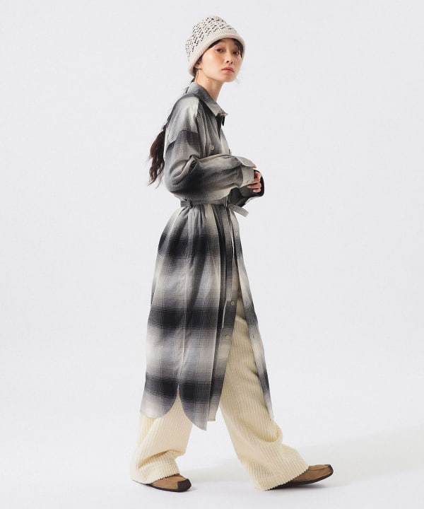 Big Check Dress Model: H161 B76 W60 H82 Size: 1