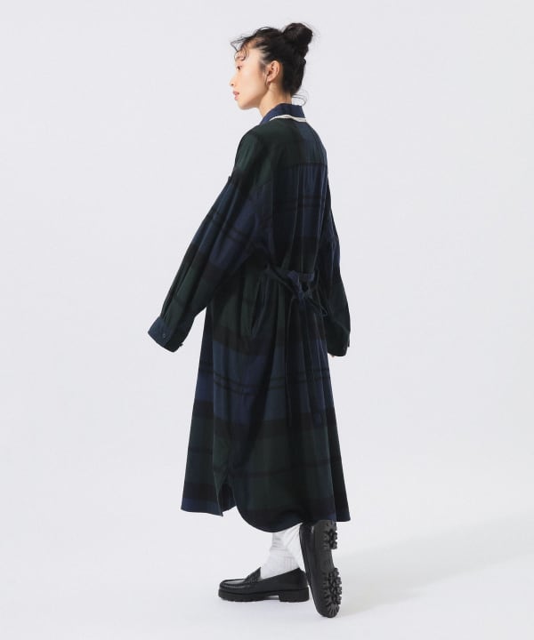 Big Check Dress Model: H161 B76 W60 H82 Size: 1