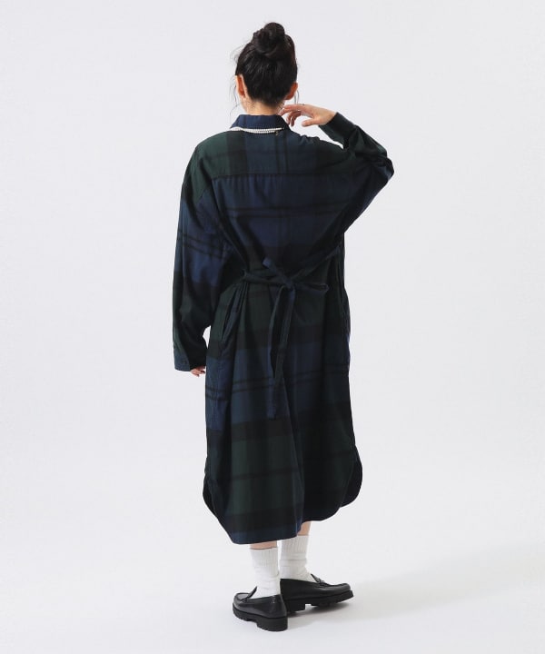 Big Check Dress Model: H161 B76 W60 H82 Size: 1