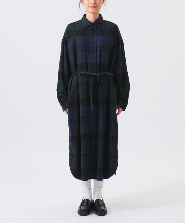 Big check dress