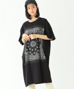 CHED / バンダナ パッチ Tシャツワンピース