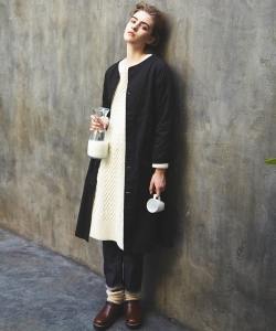 BEAMS BOY / ワッシャー オーバー ワンピース