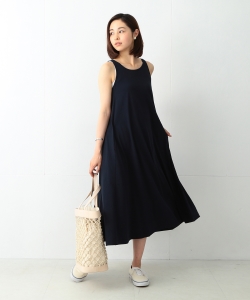 BEAMS BOY / Aライン タンクトップ ワンピース