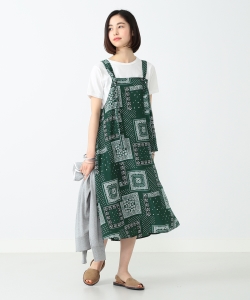 BEAMS BOY / BOYバンダナ エプロン ワンピース
