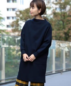 BEAMS BOY / ダンボール ボトルネック ワンピース