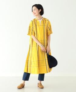 BEAMS BOY / ビッグ タータン ワンピース