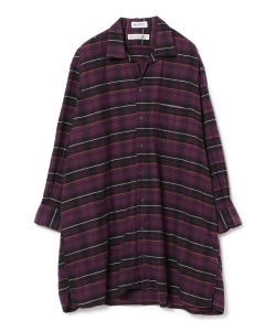 INDIVIDUALIZED SHIRTS × BEAMS BOY / 別注 チェック ワイド ワンピース