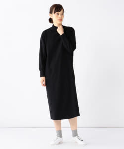 Goodwear / モックネック ロングスリーブ ワンピース