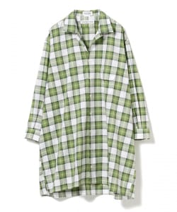 INDIVIDUALIZED SHIRTS × BEAMS BOY / 別注 チェック ワイド ワンピース