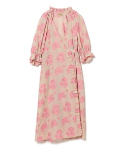 maturely / Flower Jacquard Dress