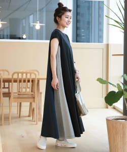 Champion × BEAMS BOY / 別注 Aライン ノースリーブ ドレス