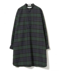 INDIVIDUALIZED SHIRTS × BEAMS BOY / 別注 チェック ワイド ワンピース