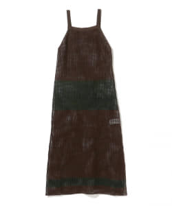 AURALEE / SUPER HARD TWIST LINEN MESH KNIT ONE-PIECE