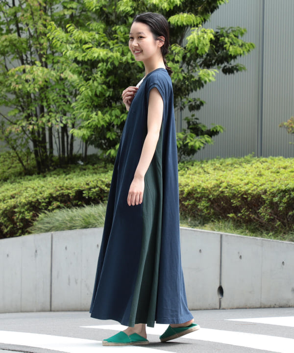 Beams Boy ビームス ボーイ Champion Beams Boy 別注 Aライン ノースリーブ ワンピース 22ss ワンピース ワンピース 通販 Beams