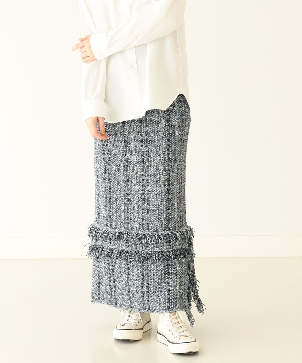 BEAMS BOY（ビームス ボーイ）【アウトレット】maturely / Knit Tweed