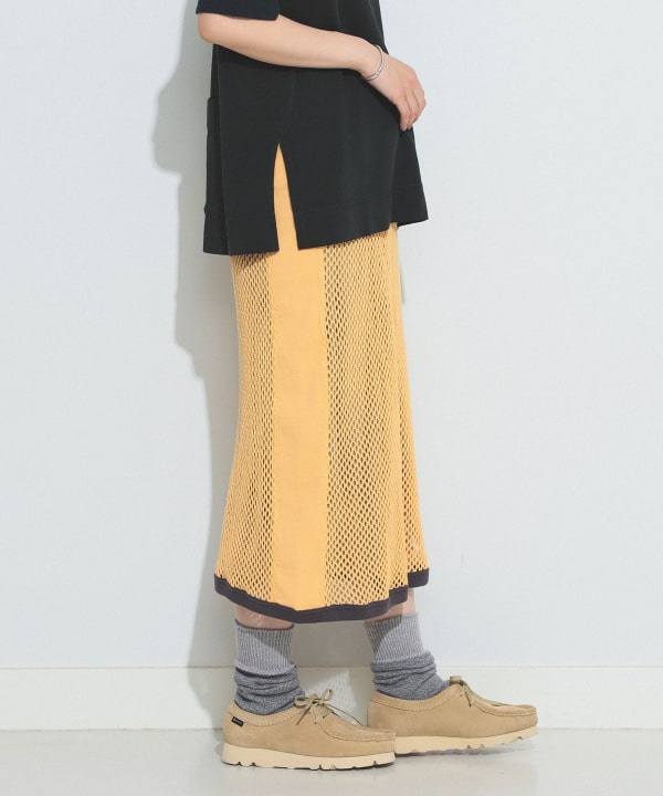 BEAMS BOY BEAMS BOY Outlet] BEAMS BOY / Mesh skirt (midi/calf 