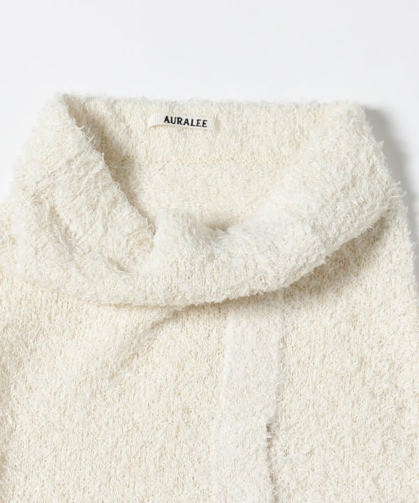 BEAMS JAPAN（ビームス ジャパン）AURALEE / LINEN COTTON MOLE KNIT ...