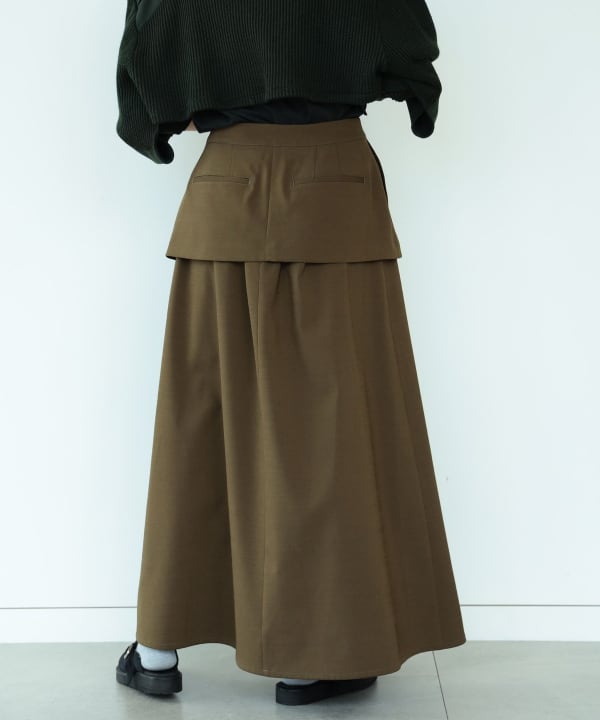 BEAMS BOY（ビームス ボーイ）maturely / TW Detach Waist Skirt