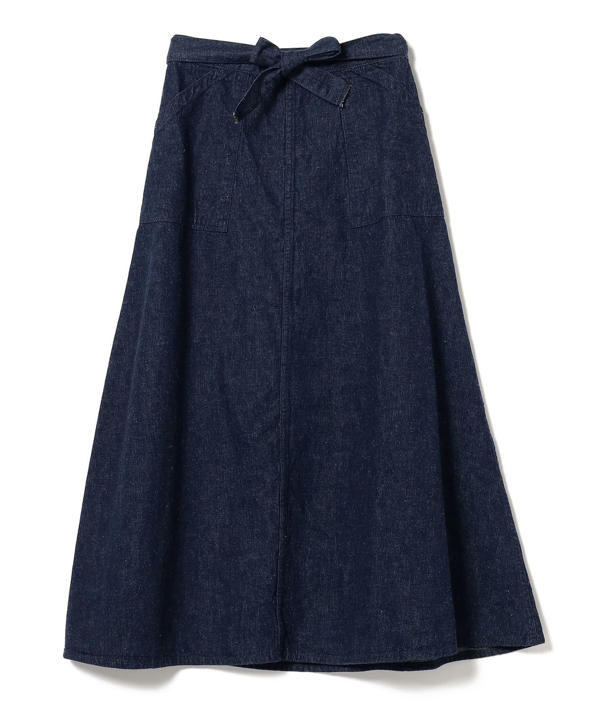 BEAMS BOY（ビームス ボーイ）orSlow / Denim Wrap Long Skirt