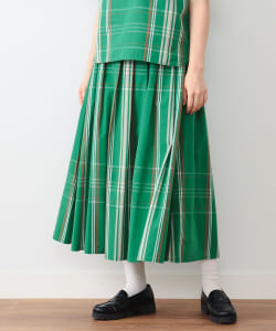 BEAMS BOY (BEAMS BOY) BEAMS BOY / Boy big tartan skirt (skirt midi