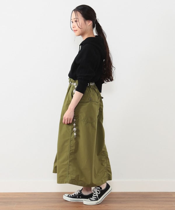 BEAMS BOY (BEAMS BOY) BEAMS BOY / Solotex Baker Skirt (Skirt Midi