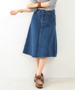 ￥orslow × BEAMS BOY / ファームハウス スカート