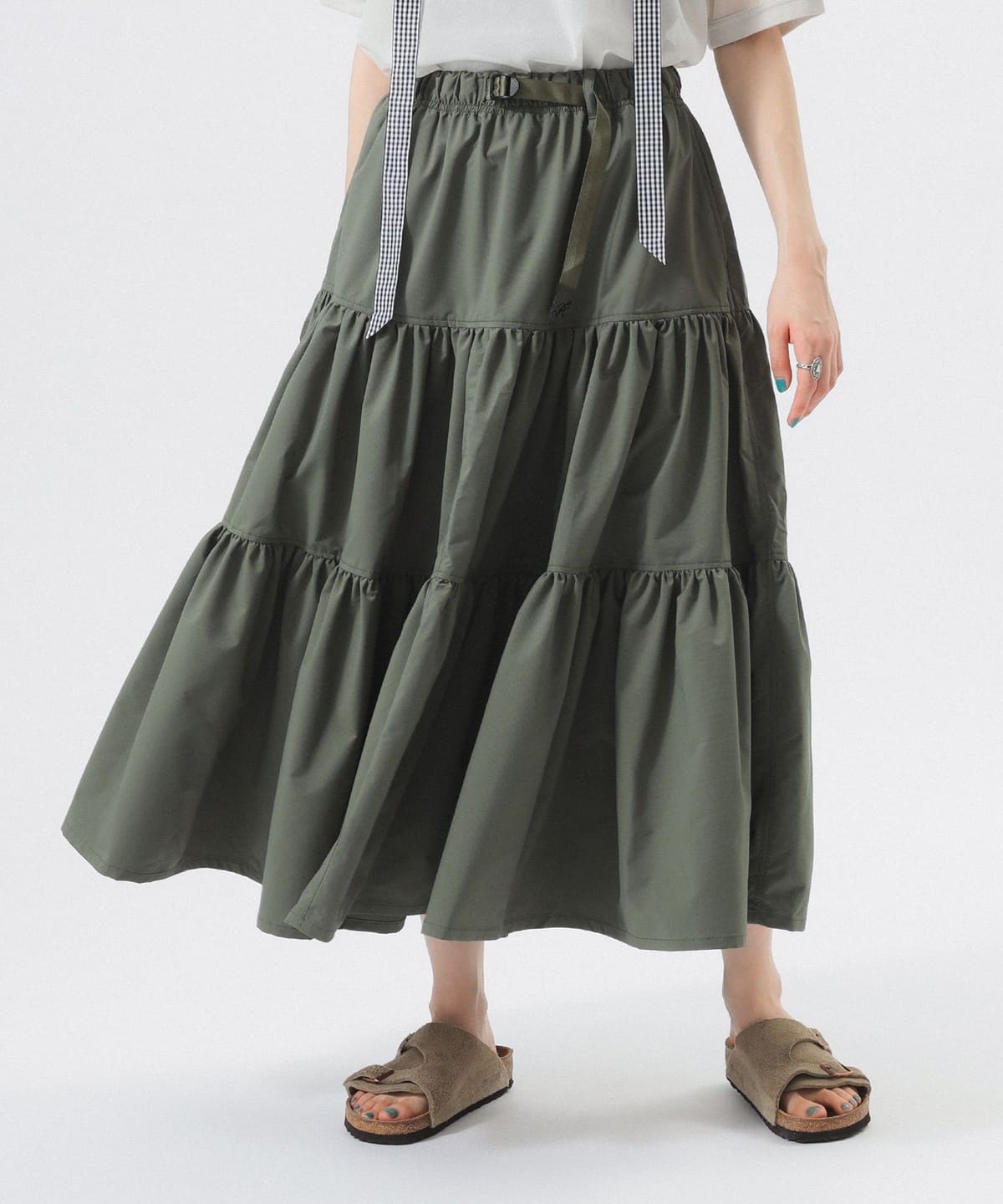 新品　BEAMS BOY ビームスボーイGRAMICCI ロングスカート BEAMS BOY - GRAMICCI BEAMS BOY 別注 ウェザーロング スカート