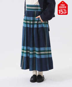 【+15%ポイントUP】ビッグ タータン スカート