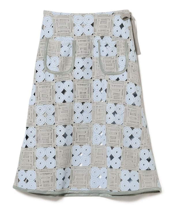 ENGINEERED GARMENTS×BEAMS BOYクロシェラップスカート BEAMS BOY（ビームス ボーイ）【別注】ENGINEERED GARMENTS