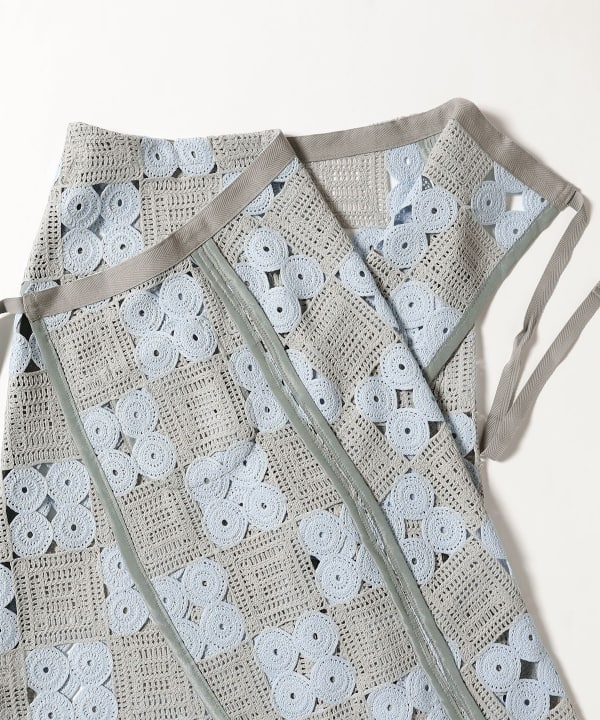 ENGINEERED GARMENTS×BEAMS BOYクロシェラップスカート BEAMS BOY（ビームス ボーイ）【別注】ENGINEERED GARMENTS