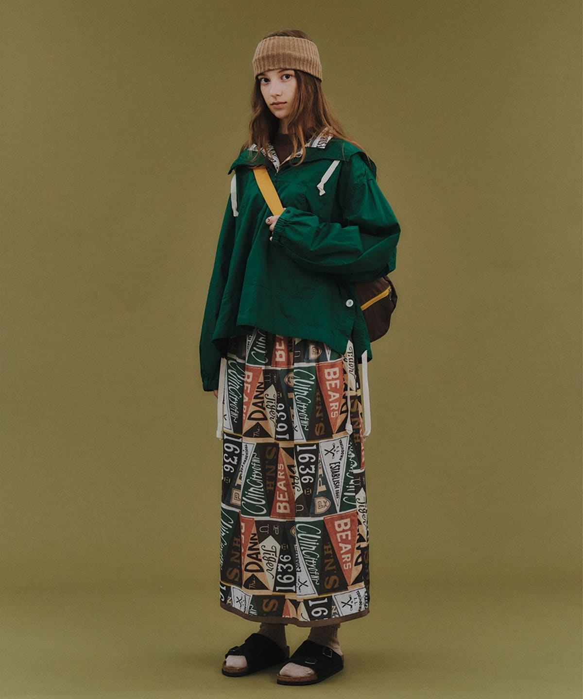 ペナント プリント スカート スカート WOMEN MULTI 2