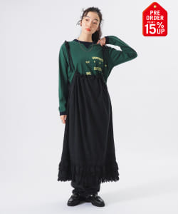 【+15%ポイントUP】ユーロ ヴィンテージ フリル スカート