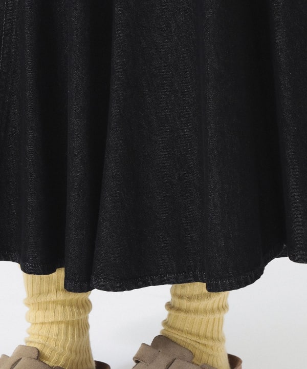 BEAMS BOY（ビームス ボーイ）デニム フレア スカート（スカート