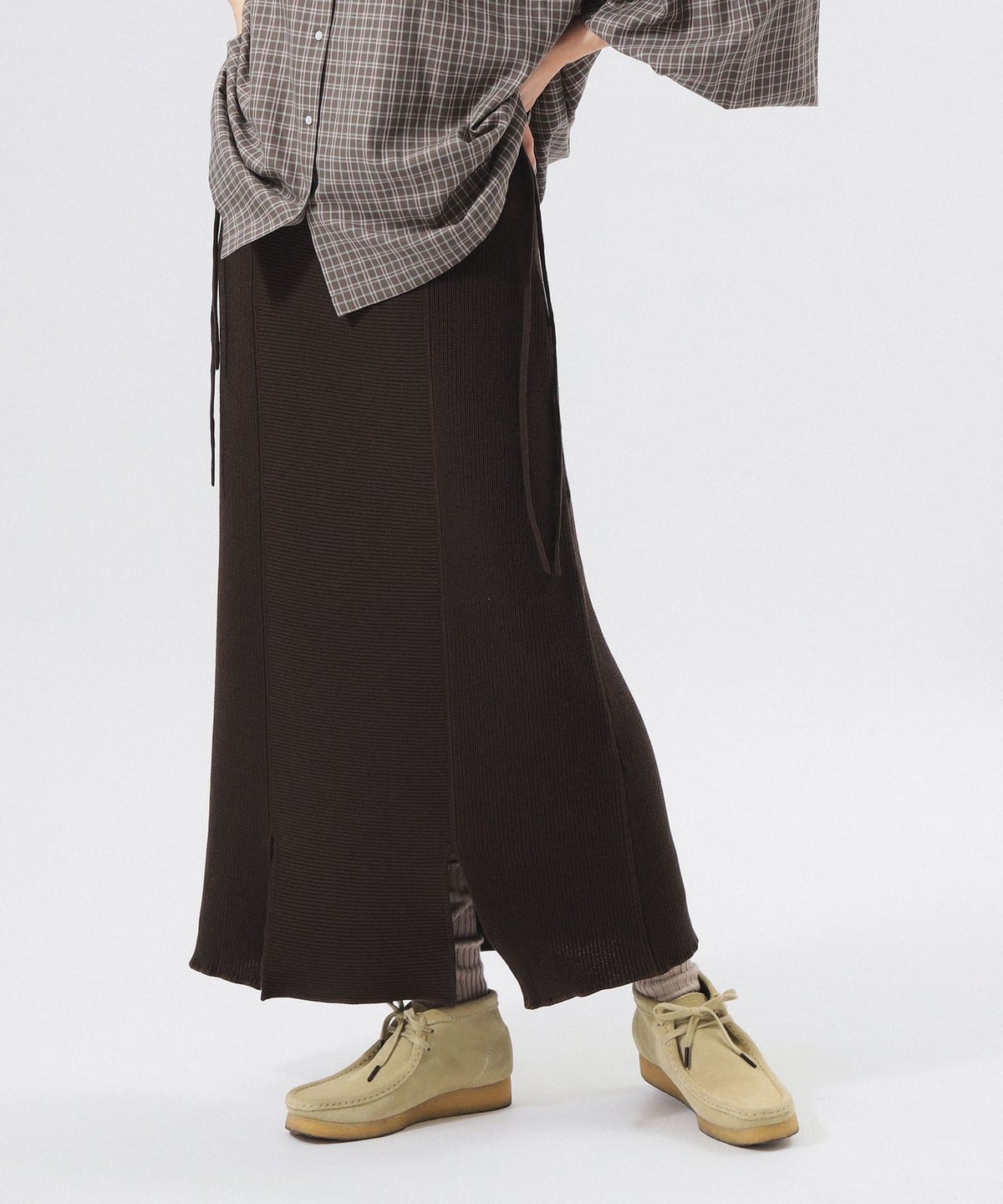ミリタリー ニット スカート スカート WOMEN D. BROWN ONE SIZE ミリタリー ニット スカート スカート WOMEN D. BROWN ONE SIZE