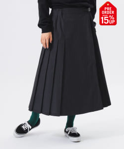 【+15%ポイントUP】【別注】Gramicci / プリーツ スカート