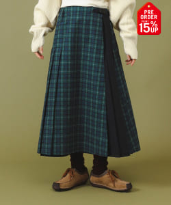 【+15%ポイントUP】【別注】Gramicci / プリーツ スカート