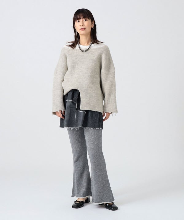 BEAMS JAPAN（ビームス ジャパン）〈WOMEN〉デニム パッチワーク