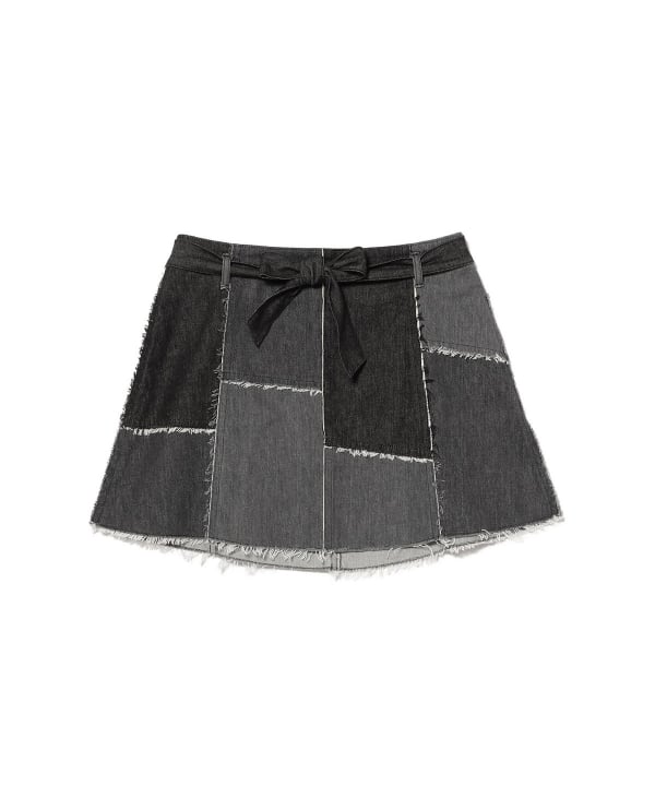 BEAMS JAPAN（ビームス ジャパン）〈WOMEN〉デニム パッチワーク