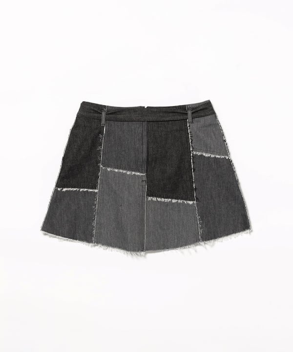BEAMS JAPAN（ビームス ジャパン）〈WOMEN〉デニム パッチワーク