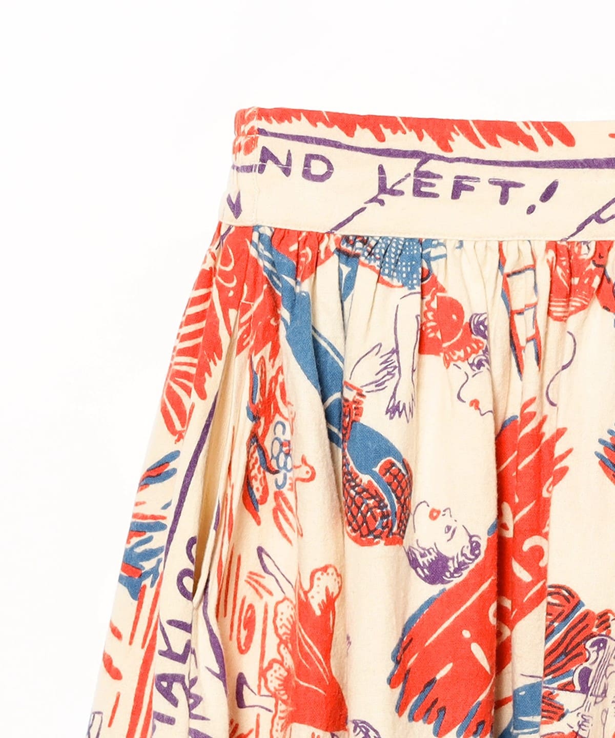 BEAMS BOY（ビームス ボーイ）【別注】BINDU / ウエスタン スカート