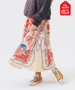 【+15%ポイントUP】【別注】BINDU / ウエスタン スカート