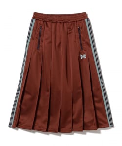 NEEDLES / Pleated Track Skirt - Poly Smooth