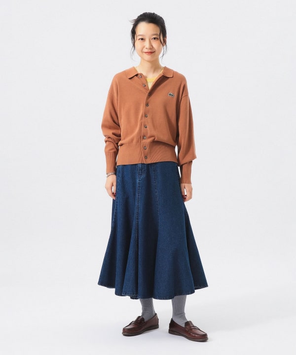 デニム フレアー スカート BEAMS STAFF：H159　Size：SIZE 1