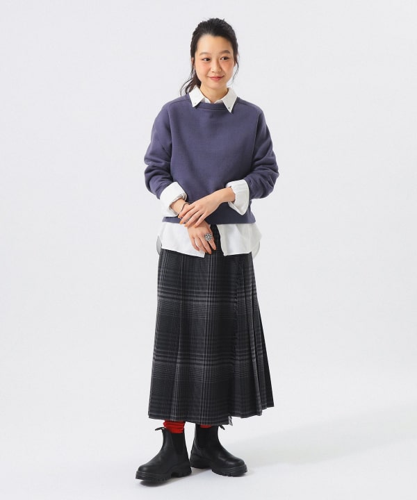 チェック キルト スカート Model : H166 B84 W60 H86　Size : 1