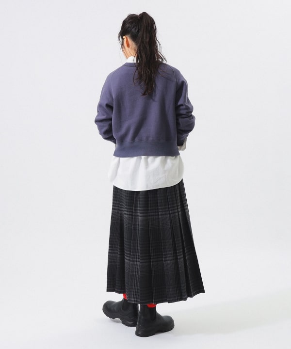 チェック キルト スカート Model : H166 B84 W60 H86　Size : 1